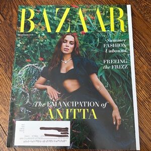 Harper’s Bazaar Magazine - June/July 2023 - Anitta    fashion magazines beauty